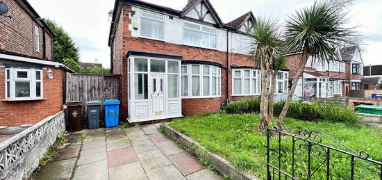 Semi-detached house to rent in Kingsway, Manchester M19