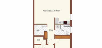 NEUBAU ERSTBEZUG Schicke 2-ZiWohnung m. Terrasse, Luftwärmepumpe