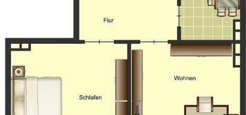 2 Zimmer-Wohnung in Solingen-Wald