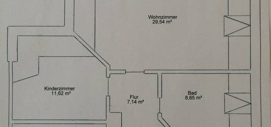 Exklusive 3 Zimmer-Wohnung u. Wintergarten ab .01.12.2024