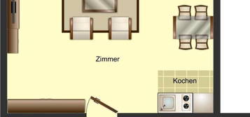 Ein Zimmer apartment in Isolde-kurz-strasse nienberge