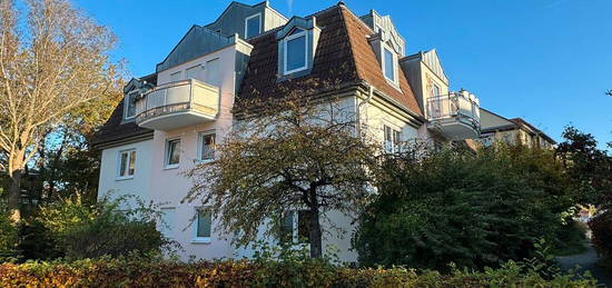 2 Raum Wohnung mit Balkon und Gartennutzung nahe der Elbe