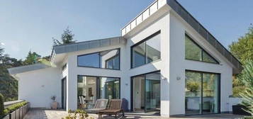 LUXHAUS Villa für Individualisten individuell planbar 290m² Schlüsselfertig 100% Wohlfühlklima – 100% Design