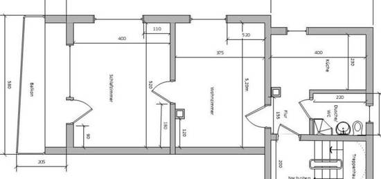 2 Zi. EG.-Wohnung im 2-Familienhaus in Wolfschlugen zu vermieten