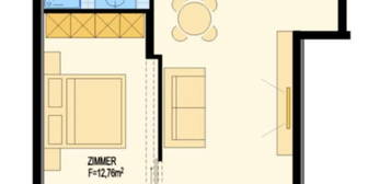 Miete - Erstbezug - 2 Zimmer Wohnung - Top 12 - mit Balkon und TG-Stellplatz-Schwaz