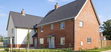 Link-detached house for sale in Chapel Road, Mendlesham, Stowmarket IP14