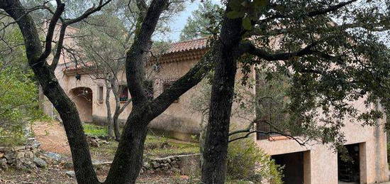 Villa provençale, familiale, nature, vue