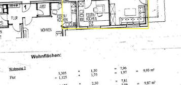 3 Zi.EG.Wo. ruhig, zentral  in Elgersweier mit  Gartenanteil