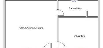 Maison 2 pièces avec 850 m2 de terrain