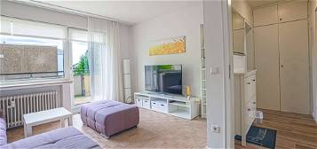 Komplett möblierte und  eingerichtete 2-Zimmer Wohnung im Herzen von Ratingen! Ready to move in!