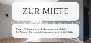 Moderne Single-Wohnung in ZENTRALER LAGE in IDAFEHN!!!