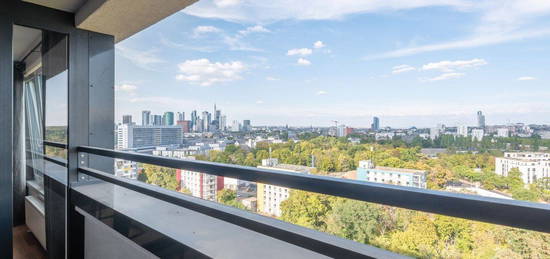 Maisonettewohnung mit Skylineblick - möbliert - ab 01.11.