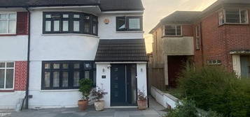 Semi-detached house to rent in Hampden Way, London N14