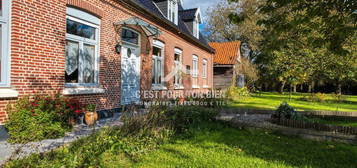 Maison Flamande du XIXème avec 4 chambres dépendance et grand jardin + terrain à batir