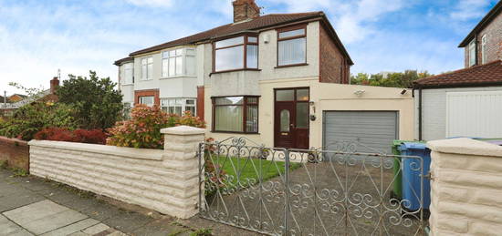 Semi-detached house for sale in Sandown Road, Liverpool L15