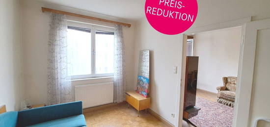 Preisreduktion! Renovierungsbedürftiges 2-Zimmer Apartment nahe dem Hamerlingpark!