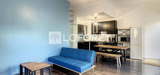 Appartement meublé  à louer, 3 pièces, 2 chambres, 62 m²