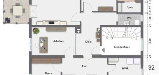 Mietwohnung - 5 Zimmer Wohnung im Zentrum von Ostrach