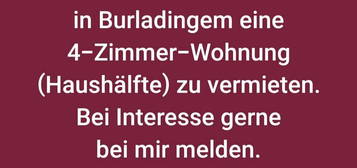 4 Zimmer Wohnung in Burladingen