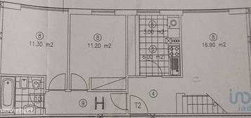 Apartamento T3 em Esgueira de 108,00 m2