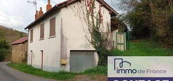 Cransac-les-thermes- Maison T3 avec  garage et jardin -EXCLUSIVITE-