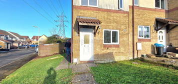 End terrace house to rent in Badgers Brook, Brackla, Bridgend, Bridgend County. CF31