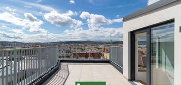 ÜBER DEN DÄCHERN WIENS! DACHGESCHOSS WOHNTRAUM IN HERNALS! DACHTERRASSEN MIT RUNDUM - WEITBLICK! SOFORT BEZIEHBAR! KÜCHEN INKLUSIVE - JETZT ANFRAGEN