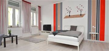 Modern möblierte 1-Zimmerwohnung in Kitzingen mit Wlan
