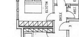 3-Zimmer-Wohnung mit 2 Balkonen und Einbauküche in Horb a. N.-Nordstetten