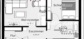 Tauschwohnung: Stuttgart 2ZKB, im Grünen, 7min zu A8+Airport/ Suche München