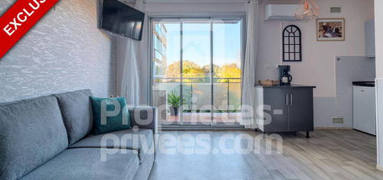 Appartement 22m² avec terrasse 7m², cave et parking - Argelès Plage