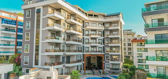 ALANYA KARGICAK 2+1 130 M2 FULL KALE DENZ MANZARALI LKS DARE!