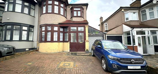 Semi-detached house to rent in Fowey Avenue, Ilford IG4