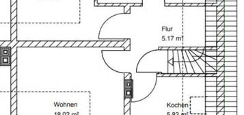 Wohnung 46 m², 2 Zi, Kü, Die, Bad, Bonn Plittersdorf, KM 483,00 €