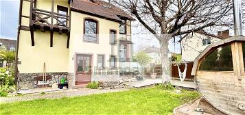 AS IMMOBILIEN: Eltville - stunning 190sqm house 5br 1.5 bath fitted kitchen fireplace sauna yard