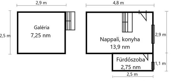 Szuper kis Garzonlakás kiadó az 1.kerületben!