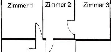 sonnige  3-Zimmerwohnung in herrlicher Lage des Südviertels von Ilmenau