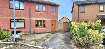 Semi-detached house for sale in Robins Hill, Brackla, Bridgend, Bridgend County. CF31