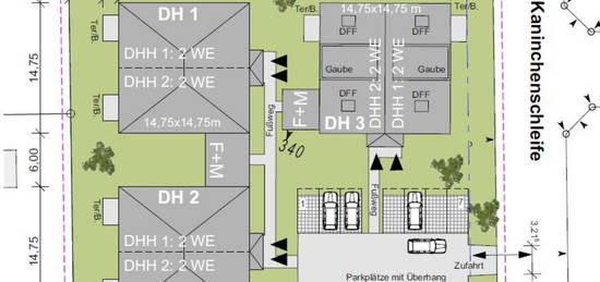 5 Zimmer Wohnung / Mietwohnung / Neubau / Dalum