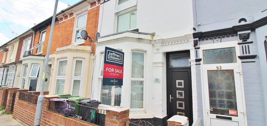 Terraced house for sale in Carnarvon Road, Portsmouth PO2