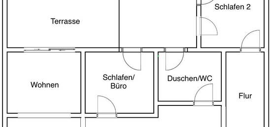 Wohnung mit Garten in Schöndorf