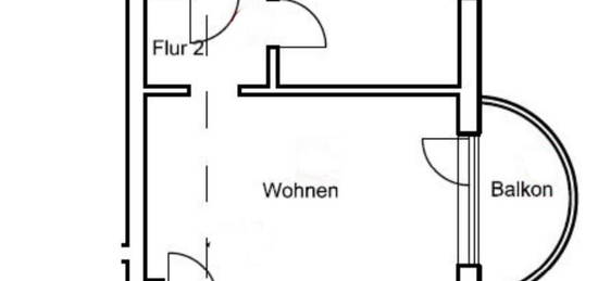 Helle und ruhige 2-Zimmer-Wohnung mit Balkon und Tiefgaragenplatz in Oberschöneweide, Berlin