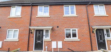 Terraced house for sale in Harborough Way, Rushden NN10