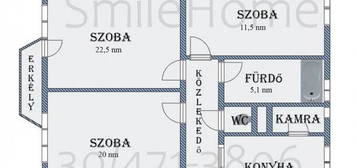 Eladó téglalakás, Szombathelyen 49.95 M Ft, 3 szobás