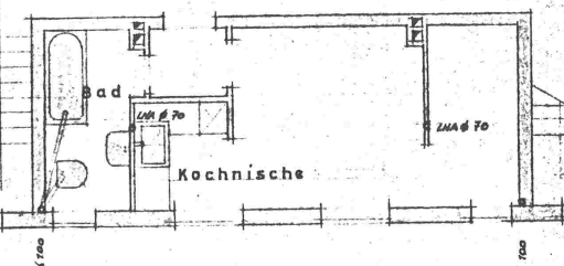 1 ZBK Wohnung in Augsburg Hochzoll