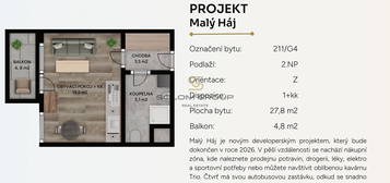 Prodej bytu 1+kk 28 m²