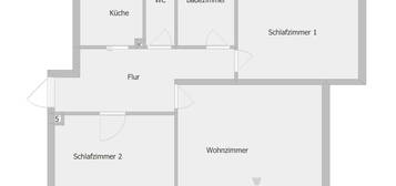 Erstbezug Kernsanierte 3-Zimmer-Wohnung mit Einbauküche Remscheid