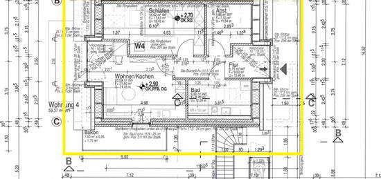 2 Zimmer Wohnung Neubau in Harrislee KW 40 Haus