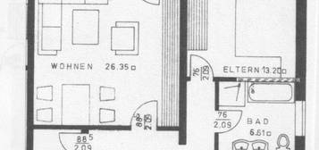 3-Zimmerwohnung mit großem, sonnigen Balkon in Kamen-Methler