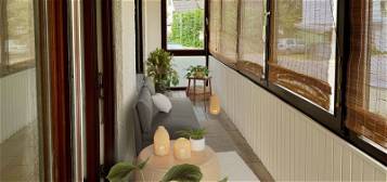 FREI: Großzügige 2-Zimmer-EG-Wohnung mit verglastem Balkon in Olching